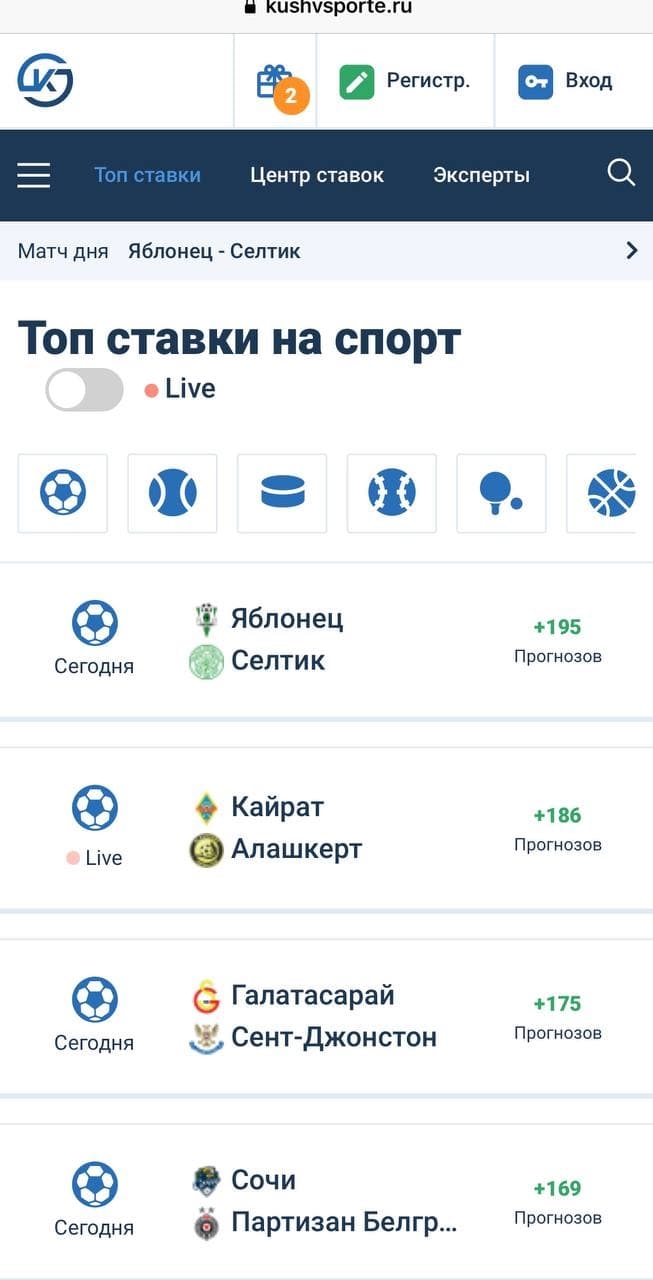 Кушвспорте прогнозы на спорт