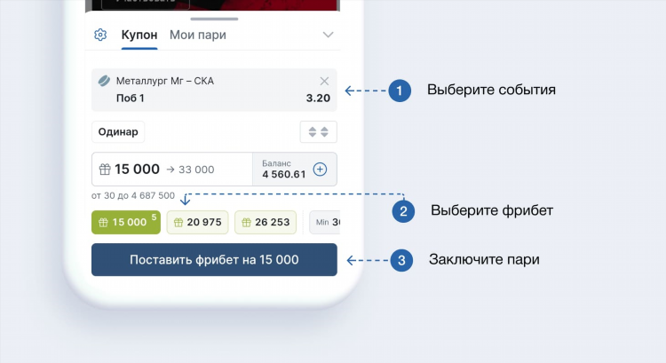 Промокод при регистрации фонбет